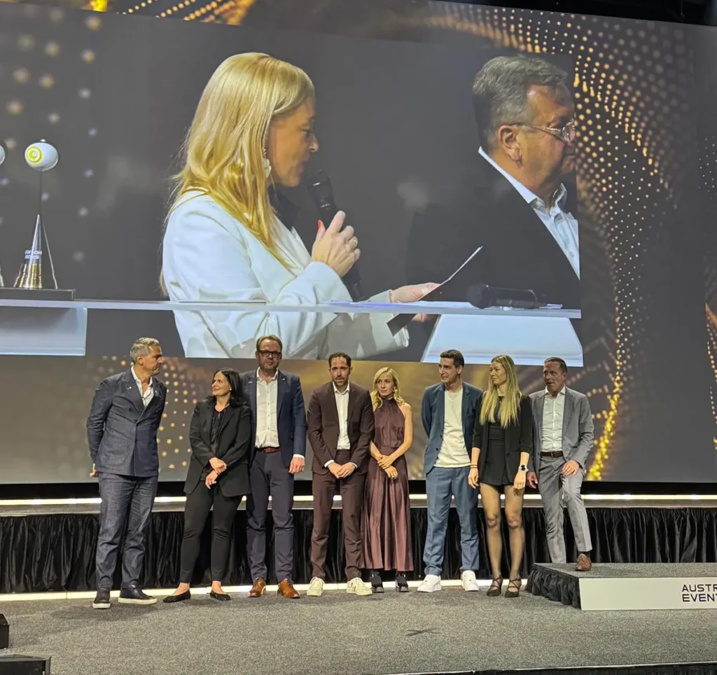 Die e-nnovation Austria 2025 holt Gold beim Austrian Event Award