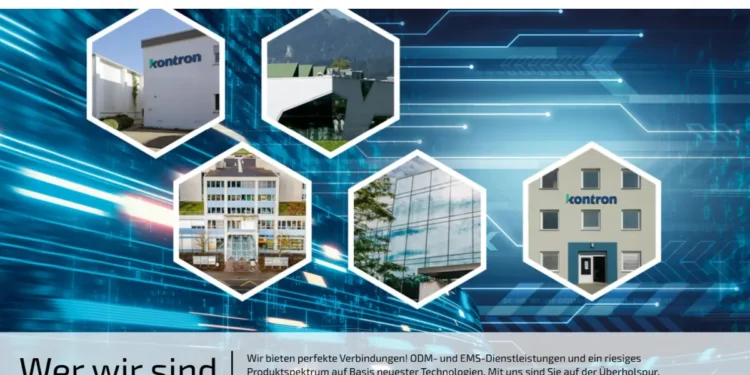 Kontron Webseite Screenshot Konzernergebnis