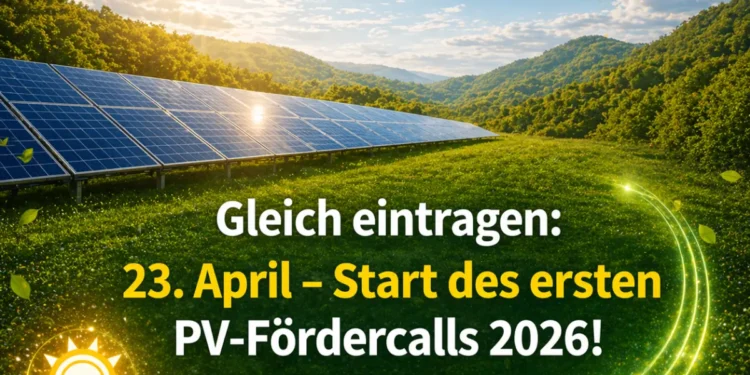 Heute startete die OeMAG den ersten PV-Fördercall 2026. 29.000 Tickets wurden bereits am Beginn gezogen.