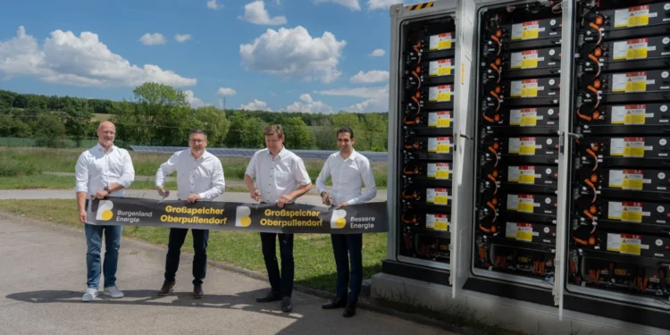 Burgenlands zweiter Großspeicher ist in Betrieb