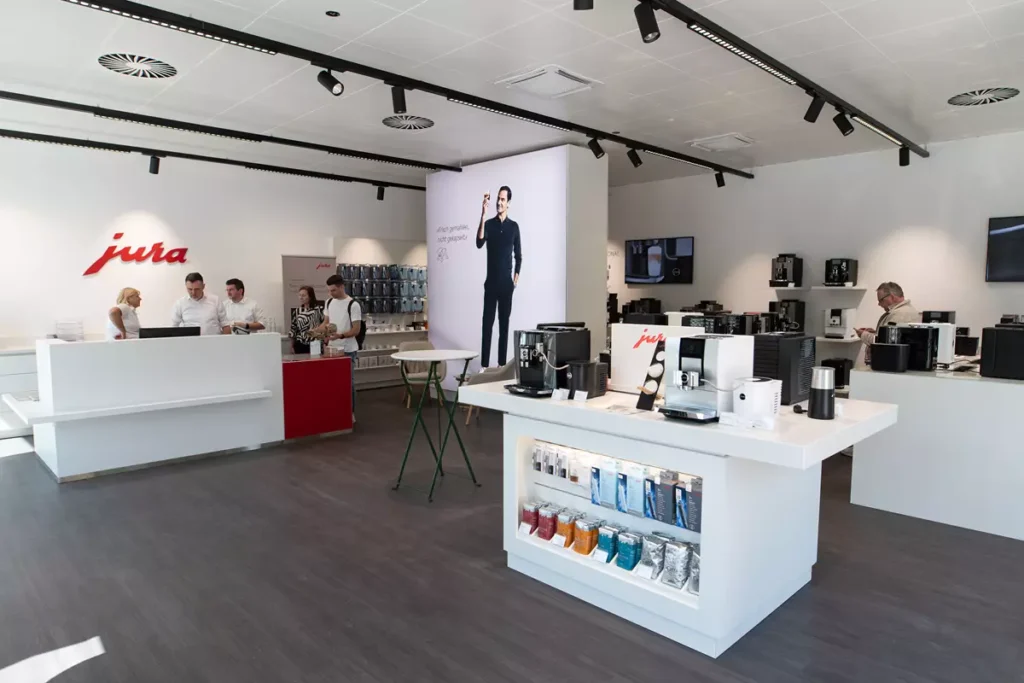 Jura Store Linz Eröffnung