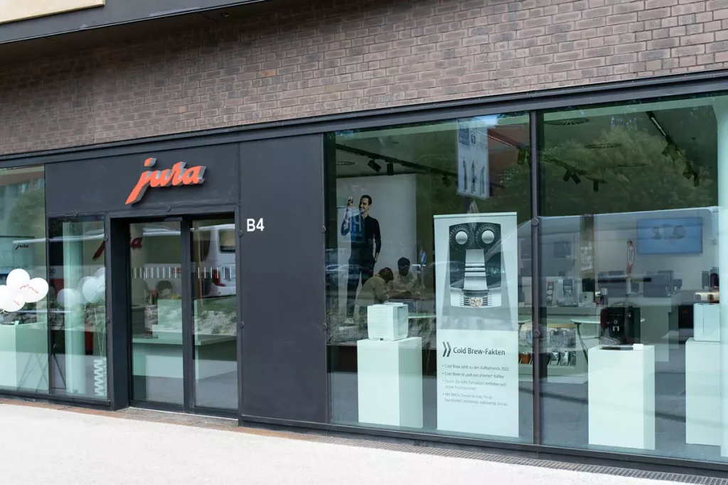 Jura Store Linz Eröffnung