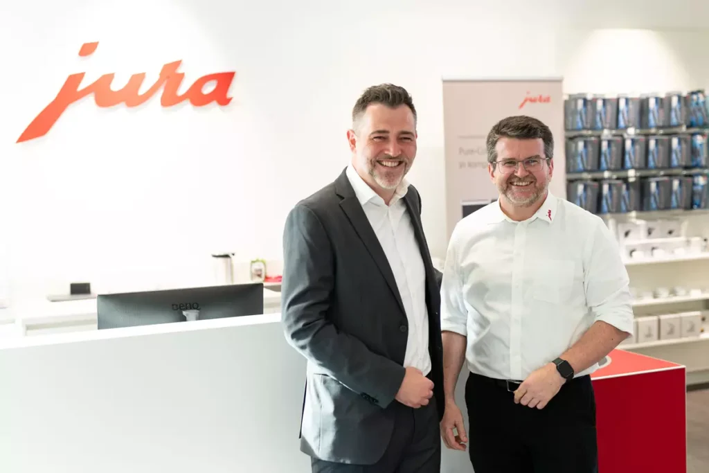 Jura Store Linz Eröffnung -Team Linz