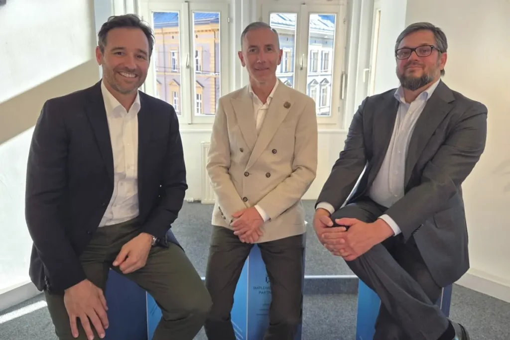 Gründer Martin Penz, Bernd Knünz und Clemens Schmoll