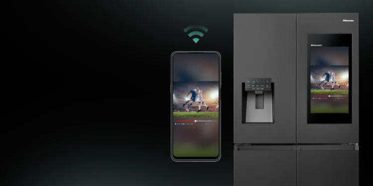 Hisense bringt die Fußball WM 2026 auf den Kühlschrank