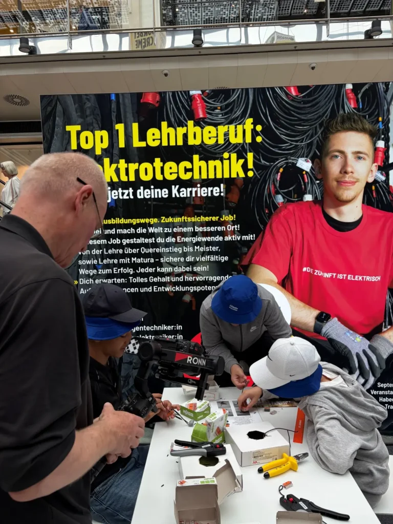 Tag der Elektriker:innen 2026, Donauzentrum Wien, Publikumsevent