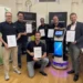 Das Vertriebsteam von ElectronicPartner Österreich gemeinsam mit Geschäftsführer Michael Hofer (rechts) nach der erfolgreichen Robotik-Grundlagenschulung.