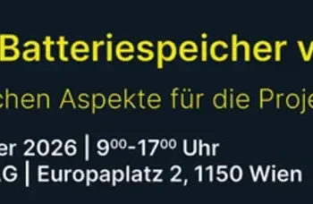 Seminar-Tipp: Batteriespeicher von A bis Z