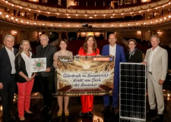 Photovoltaik Musical auf dem Ronacher Theater