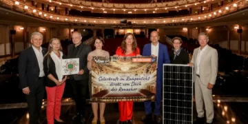 Photovoltaik Musical auf dem Ronacher Theater
