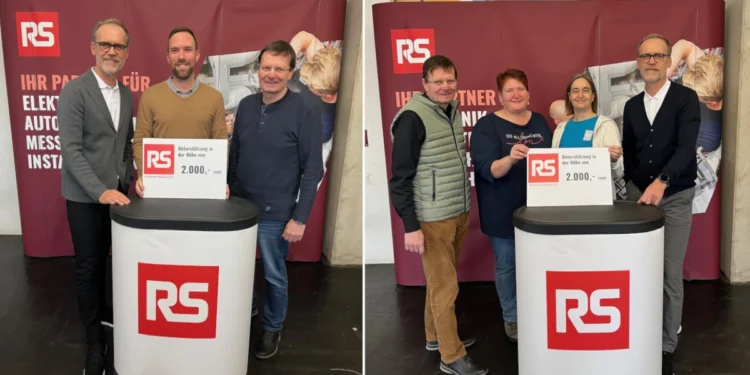 RS spendet an das Kidsnest Waldviertel und das Ambulatorium Gmünd