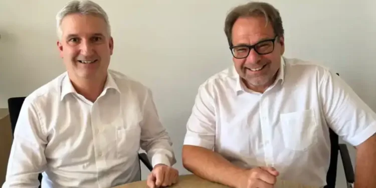Reinhold Wolfsgruber und Wolfgang Reiter. Das Markenpartner-Netzwerk von Elektriker Österreich wächst weiter.