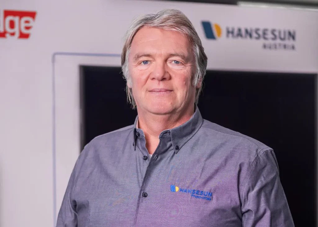 Andreas Müller spricht von einem staatlich organisiertem Glücksspiel. Er leitet Vertrieb und Marketing beim PV-Spezialisten Hansesun. © Hansesun