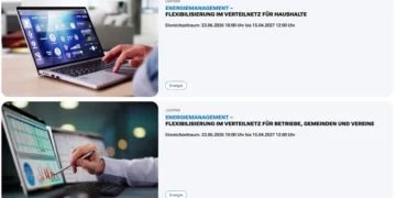 Die Förderung „Energiemanagement – Flexibilisierung im Verteilnetz“ gibts für Privatpersonen, Unternehmen und Gemeinden.
