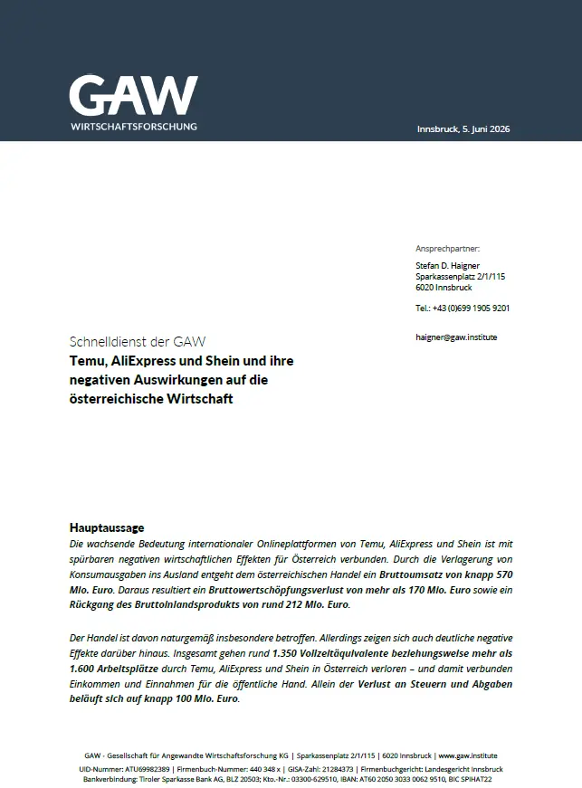 GAW-Report Deckblatt