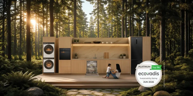 EcoVadis-Platin: Hisense Gorenje erneut unter den Top 1 %