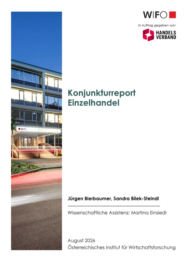 Konjunkturreport Einzelhandel August 2026