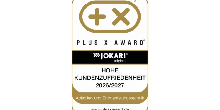 Jokari erhält den Plus X Award für seine hohe Kundenzufriedenheit