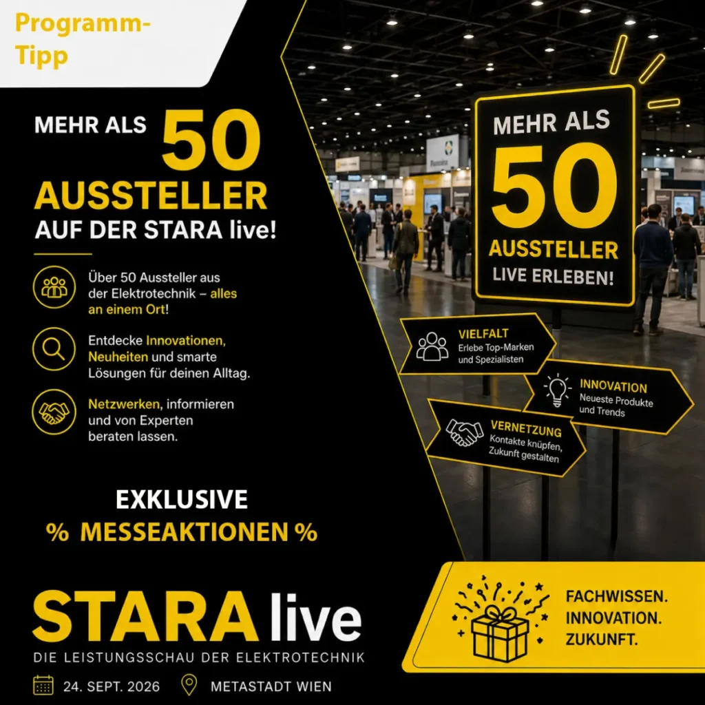 STARA live 2026 Aussteller