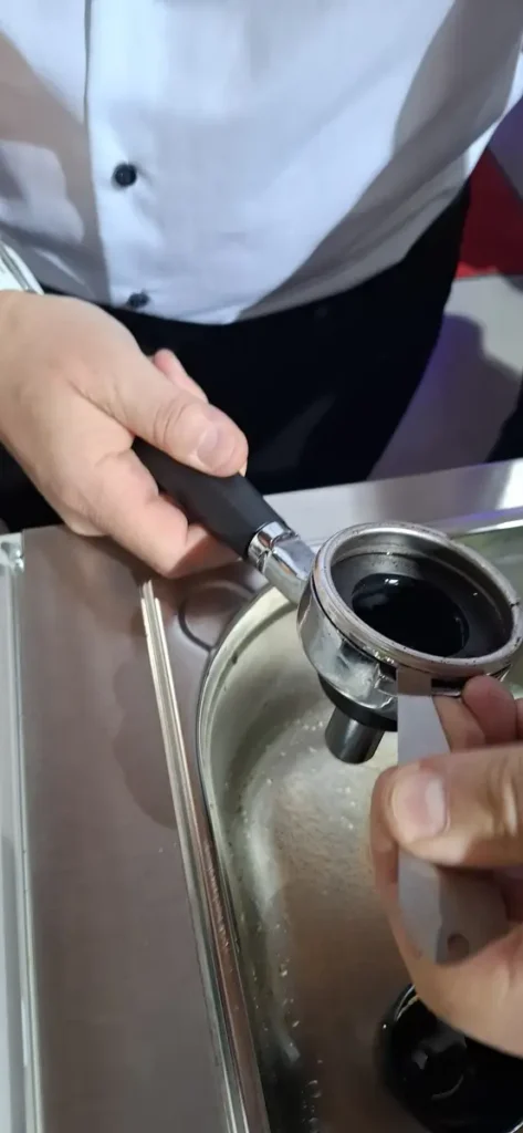 Gaggia Siebträger Kaffeezubereitung