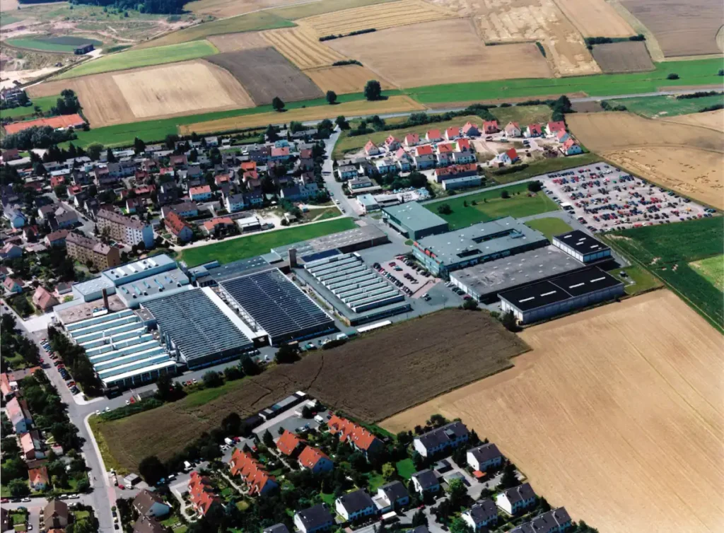 Metzwerke Luftaufnahme Zirndorf.