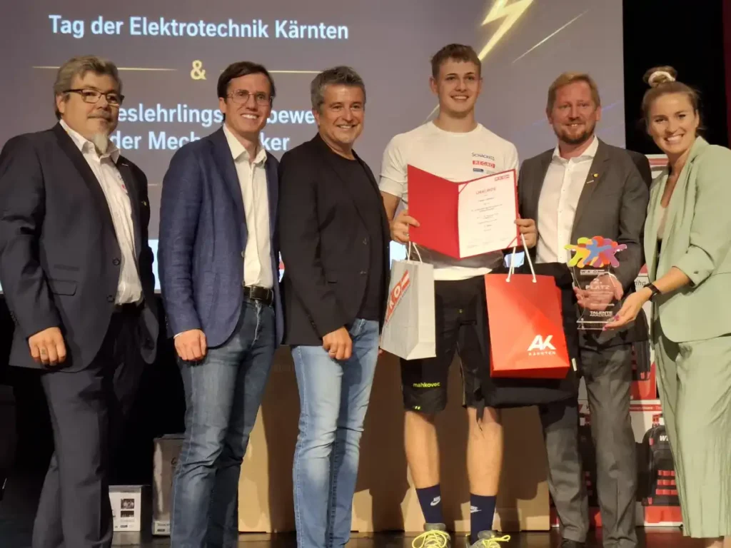 Tag der Elektrotechnik Kärnten 2026 – Landeslehrlingswettbewerb Fabian Leopold