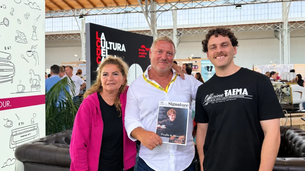 v.l.n.r.: Michaela Lefor, Thomas Oberbauer und Jack Simpson VCF 2026