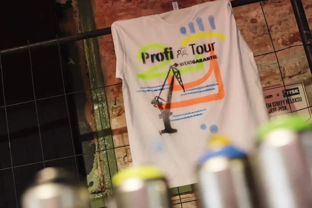 Die Ergebnisse des Kreativ-Workshops auf der Profi-Tour konnten sich sehen lassen. © Wertgarantie / Kevin Münkel 