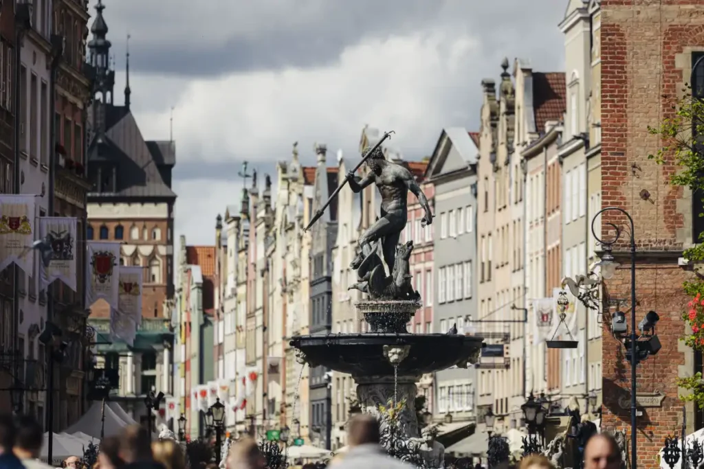 Die Touren führten die Teilnehmer auch durch die schöne Altstadt von Danzig. © Wertgarantie / Kevin Münkel 