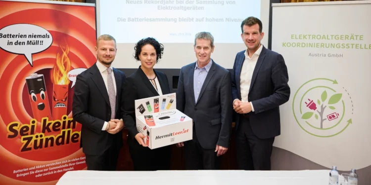 EAK sammelt einen neuen Rekord bei Elektroaltgeräten