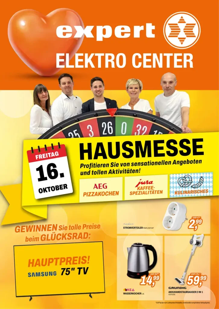 Expert Elektro-Center Kirchdorf, Hausmesse 2026,