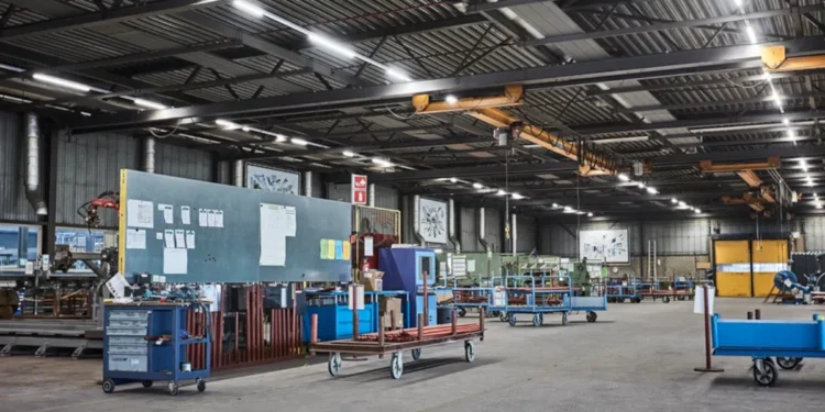 Lichtbandsystem Opple Trunking G2 erleuchtet die Hallen schnell und flexibel